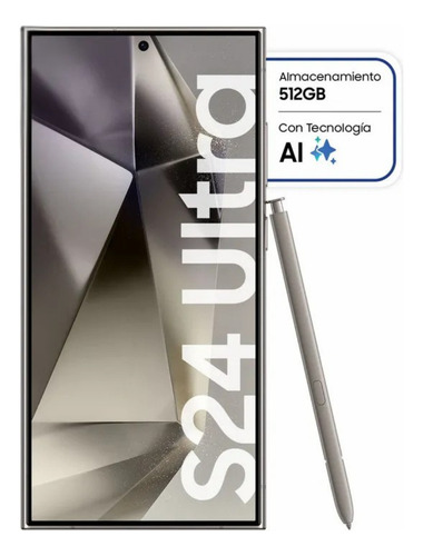 Samsung Galaxy S24 Ultra 5g 512gb 12gb Ram Gray Titanium Gris