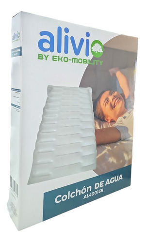 Colchon De Agua Alivio Color Blanco