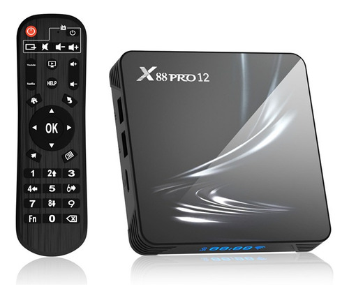 X88 Pro 12 Smart Tv Box Android 12 4k Hd Dual Wifi6 4gb/64gb