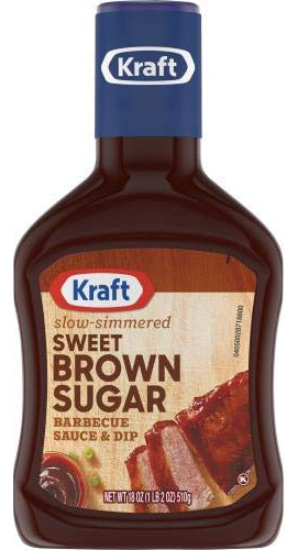 Kraft Salsa De Barbacoa De Azucar Morena Dulce (paquete De 2