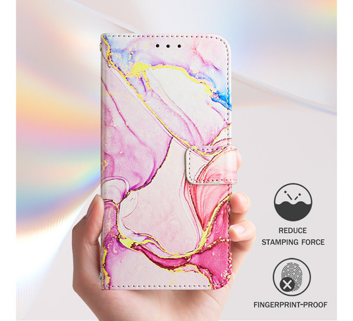 Funda Para Oneplus Oneplus Serie 9, Cierre Magnético, Mármol, Pie De Apoyo, Orificio Para Cordón, A Prueba De Golpes