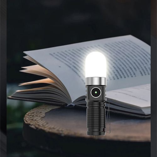 Mini Linterna De Luz Fuerte M, Herramienta De Aluminio Para