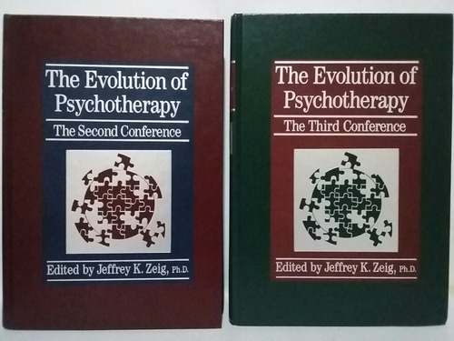 The Evolution Of Psychotherapy. Lote X 2. Muy Buen Estado