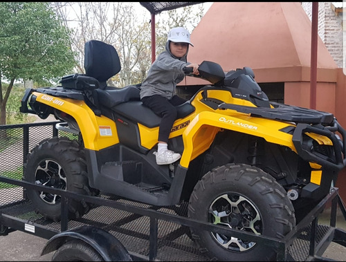 Cuatri Cam An Outlander Xt 650 Mod 2016. Impecab Igual A 0km