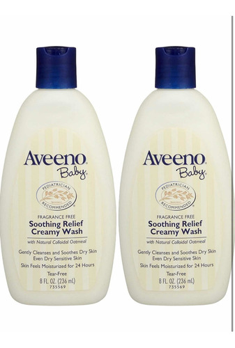 Aveeno Baby Soothing Relief Creamy Wash (236ml)