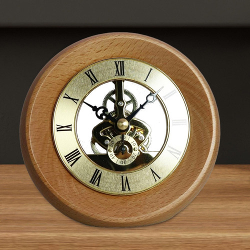 Reloj De Engranajes Reloj Steampunk Versión De Metal Moda C