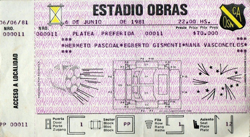 Entrada   H. Pascoal - E.gismonti - N.vasconcelos    -  1981