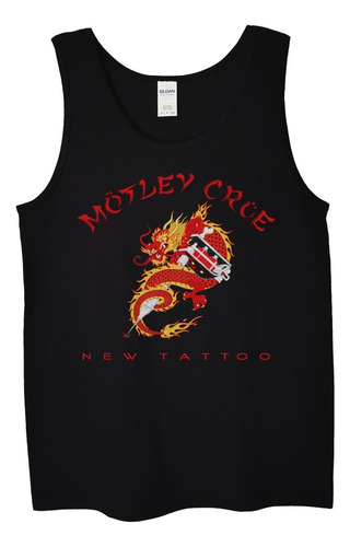 Polera Musculosa Motley Crue New Tatoo Rock Abominatron