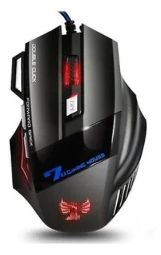 Mouse Gamer Usb 7d Retroiluminado Rgb Luz Led Ergonómico