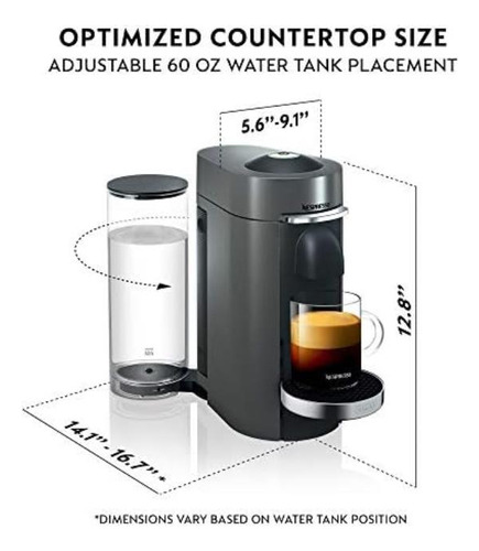 Cafetera Y Cafetera Espresso Nespresso Vertuo Plus De Delong
