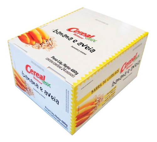 Barra De Cereais  Banana E Aveia Caixa C/24unx20g- Ritter