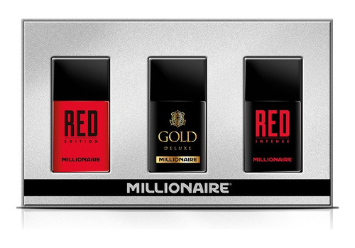 Millionaire Deluxe Collection Red Edition 3x Edp 30ml