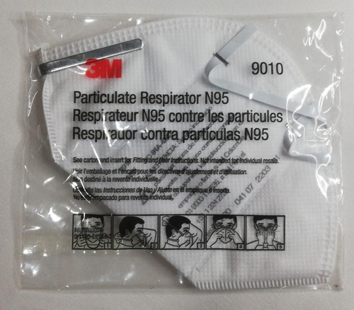Tapabocas Mascarilla N95 Ref 9010 Marca 3m Precio X Unidad