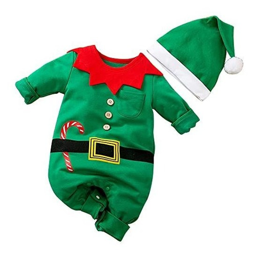 Agqt Niños Bebés Santa Claus Traje Vacaciones Elf Dbgdx