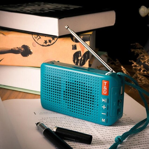 Parlante Bluetooth Portable T&g184 Radio Tf/fm/am Inamabrico