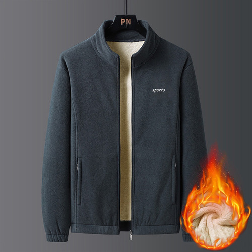 Blusas Masculinas Acolchoadas E Espessadas, Gola De Lã Fall