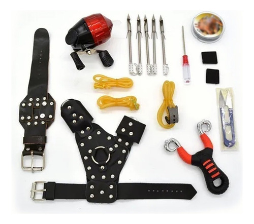- Kit De Carretes De Pesca, Cabestrillo, Caza, Catapulta,