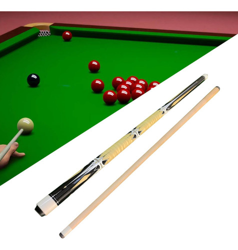 1/2 Piscina Dividida Cue Pool Stick 145 Cm Con Punta De 13