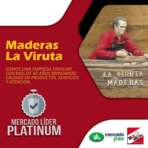 Imagen 7 de 7 de Panel Decorativo Trilach Entramado Madera Eucalipto 30-30