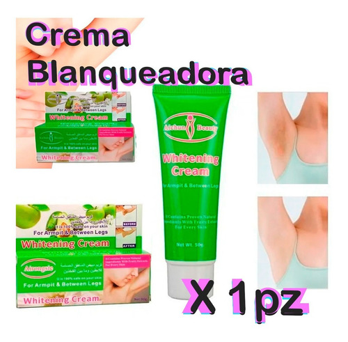 Crema Aichun Aclarante Axilas Codos Y Entre Pierna Full Fragancia Sin Fragancia