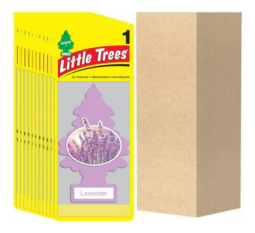 Aromatizante Colgante Para Auto Little Trees 12 Pzas