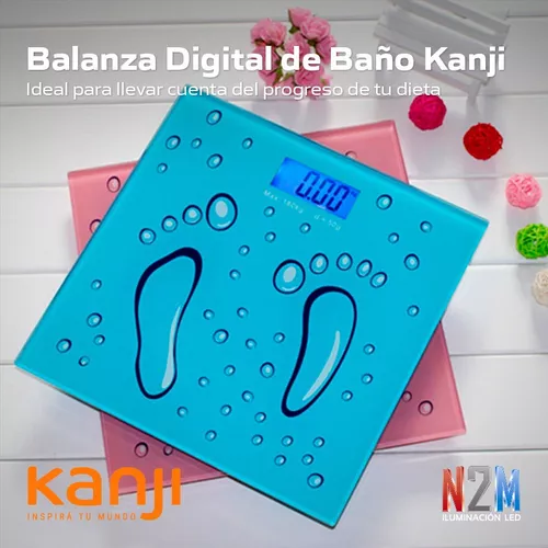 Balanza Digital De Baño Kanjihome P2004 Automática