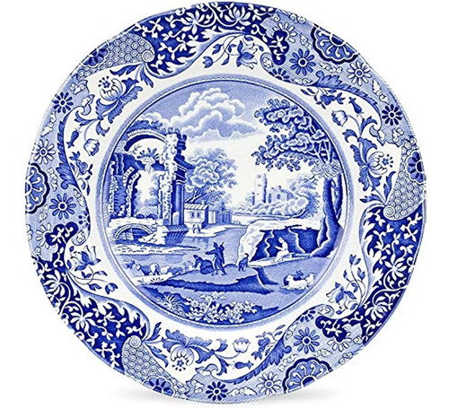 Set De Platos Italianos Spode Blue Set De 4