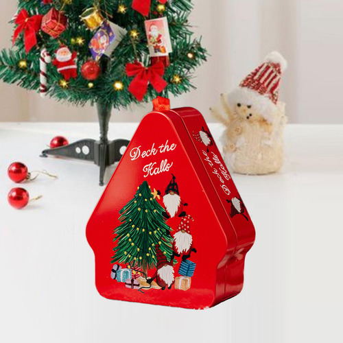 6 Caja De Dulces Navideña Decorativa Para Almacenar