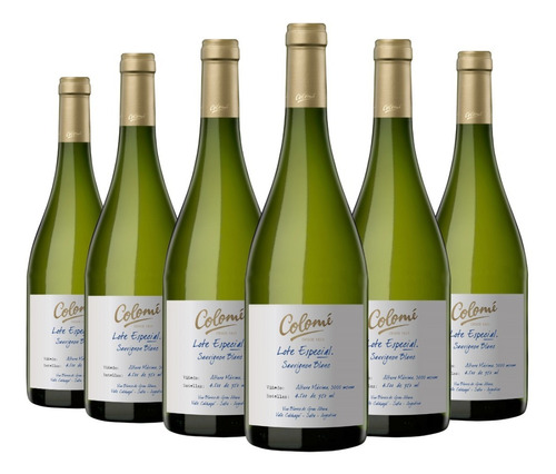Imagen 1 de 10 de Vino Colomé Lote Especial Sauvignon Blanc Caja X 6 X 750ml.