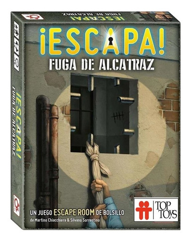 Escapa Fuga De Alcatraz Juego De Mesa Original Top Toys