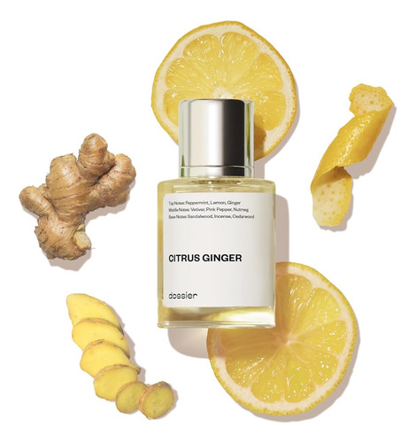 Dossier Citrus Ginger Perfume Para Hombre 50 Ml