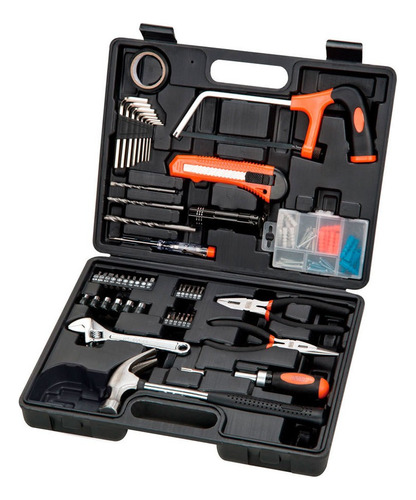 Set 107 Piezas Herramientas Manuales Black+decker Bmt107c-la Color Negro