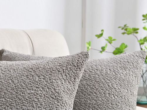 Rythome Set Of 2 Acogedoras Cubiertas De Almohada De Toque D