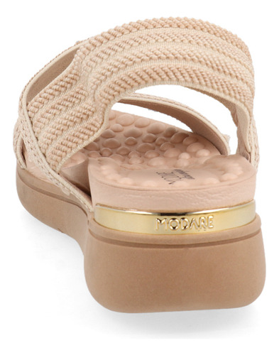 Sandalia Casual Modare Color Latte Para Mujer 4400012