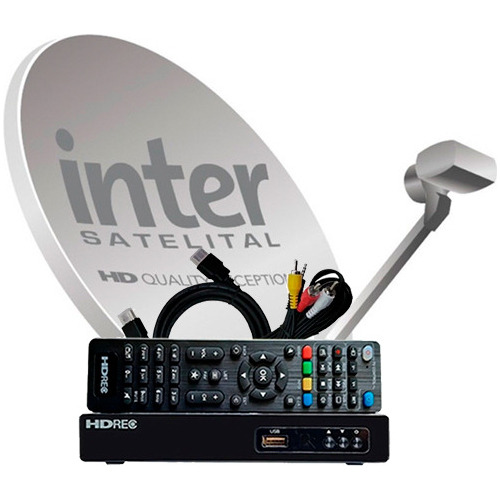 Kit Tv Satelital Inter Completo