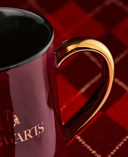 Taza De Cerámica Apta Microondas Harry Potter Original Vino Escuela Hogwarts