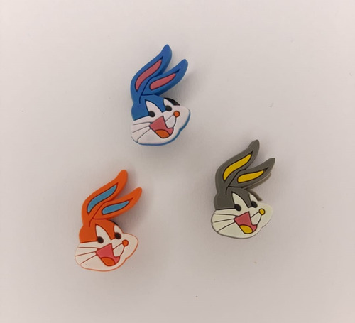Pins Para Croc/gomones X 4 Unidades Bugs Bunny