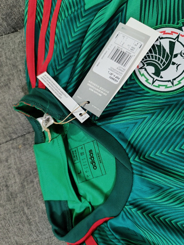 Jersey Selección Mexicana 2022 Manga Larga Local Talla L