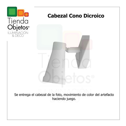 Imagen 2 de 6 de Aplique 2 Luces Dicroicas Moderno Negro Blanco Gu10