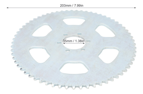 Cadena Go Kart Sprocket Wheel Para Bicicleta Todoterreno, Ac