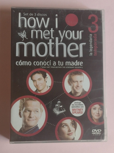 How I Met Your Mother Cómo Conocí A Tu Madre Temp 3 Dvd (Usado)