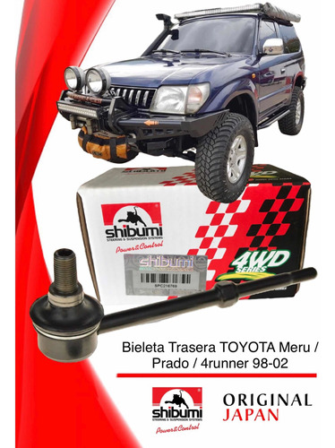 Bieleta Trasera Toyota Meru / Prado / 4runner 95-02 Japan