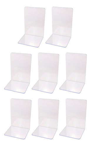 Sujetalibros De Acrílico Para Biblioteca, Elegante Decoració