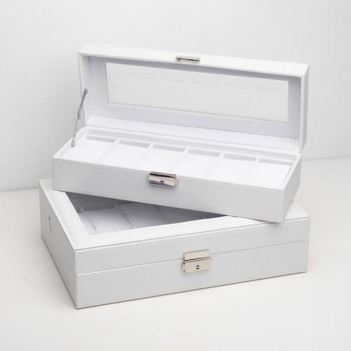 Imagen 2 de 9 de Caja Estuche Para Guardar 12 Relojes