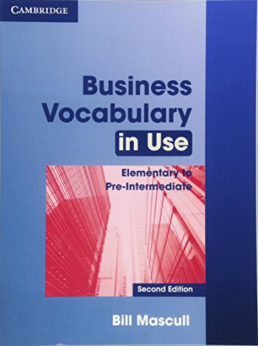  Key-cd Elementary Business Vocabulary In Use 2a Ed  - Mascu