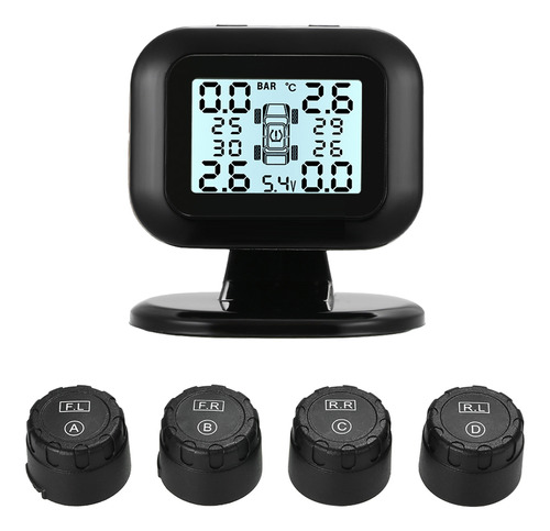 Sistema De Monitoreo De Presión De Neumáticos Lcd Tpms Senso