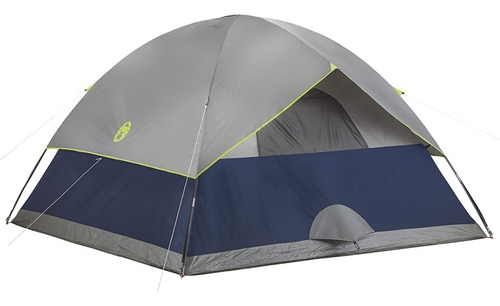 Imagen 2 de 8 de Carpa Coleman Sundome Navy Cúpula Para 3 Personas