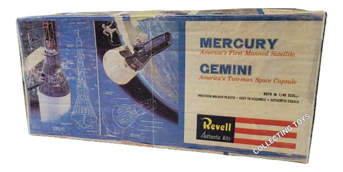 Cápsula Espacial Gemini / Mercury - 1:48 Revell - 1964