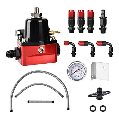 Regulador De Presión De Combustible 6an Efi Bypass Aju...