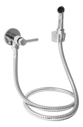 Ducha Higiénica De Baño Vol. C-72 Flexo Cromado 120cms